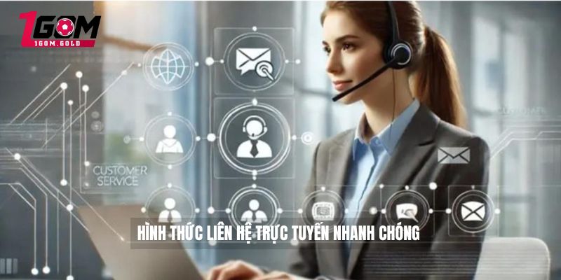 Liên hệ 1GOM 2 Hình thức liên hệ trực tuyến nhanh chóng